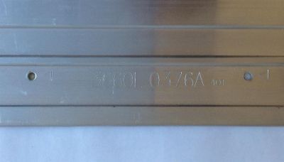 KIT DE LED'S PARA TV ((INCOMPLETO SOLO 1 PIEZA)) / LG 3660L-0376A / 55" V6 Edge FHD-1 / PANEL LC550EUF (SD)(F2) / MODELOS 55LW5300-UC.AUSYLUR / 55LW5700-UE / 71 CM X 9 CM / NOTA IMPORTANTE:KIT CONSTA ORIGINALMENTE 2 PIEZAS - Imagen 4