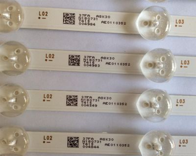 KIT DE LED´S PARA TV NOTA IMPORTANTE : KIT CUENTA ORIGINALMENTE  14 PIEZAS (INCOMPLETO 13 PIEZAS) / RCA AE0110352 / JL.D650A1235-031DS-M / N180731 / PANEL HV650QUB-N9D / MODELO RNSMU6536 - Imagen 3