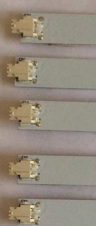 KIT DE LED`S PARA TV  INSIGNIA  (10 PIEZAS) LB-DM3030-GJBBY555X9ABG2-L-Y / LB-DM3030-GJBBY555X9ABG2-R-Y / 29T4T48GBW7N / 210BZ05DLB33LBM02X / 210BZ04DRB33LBM02X / LB-DM3030-GJBBY555X9ABG2-L-H / 55ABG2-L / 55ABG2-R / PANEL TPT550U1 / MODELO NS-55DF710NA19 - Imagen 4