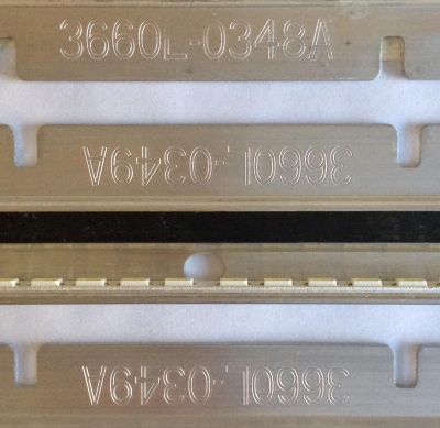 KIT DE LED`S PARA TV (1NOTA IMPORTANTE:KIT CUENTA ORIGINALMENTE DE 4 PIEZAS ((INCOMPLETO SOLO 3 PIEZAS)) / VIZIO 3660L-0348A / 3660L-0349A / SLED 5630_V5_47INCH_LEFT / SLED 5630_V5_47INCH_RIGHT / PANEL LC470EUH (SC)(R1) / MODELO M470NV LAQKGTAL - Imagen 4