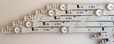 KIT DE LED`S PARA TV (INCOMPLETO SOLO 10 PIEZAS) / SAMSUNG BN96-38891A / BN96-38892A / LM41-00099E / LM41-00099D / 2014SVS48F / 13119NHF / PANEL CY-GH048BGLV6H / MODELOS LH48RMD / UA48H5500 / UN48H5500 / UE48H5570 / HG48AC695 / MAS MODELOS EN DESCRIPCION - Imagen 3