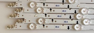 KIT DE LED`S PARA TV (INCOMPLETO SOLO 10 PIEZAS) / SAMSUNG BN96-38891A / BN96-38892A / LM41-00099E / LM41-00099D / 2014SVS48F / 13119NHF / PANEL CY-GH048BGLV6H / MODELOS LH48RMD / UA48H5500 / UN48H5500 / UE48H5570 / HG48AC695 / MAS MODELOS EN DESCRIPCION - Imagen 4