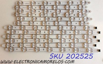 KIT DE LED`S PARA TV LG (12 PIEZAS) / EAV64092001 / EAV64091901 /  SSSSC_TRIDENT_86UK65_B_S / SSC_86UK65(LGD)_6LED_SVL860A03A / SSC_86UK65 / SVL860A03B / PANEL'S HC860DQF-SLUR1 / HC860DQF-SLUR3 / HC860DQF-SLUR5 / MODELOS 86UK6570PUB / 86UM8070AUB