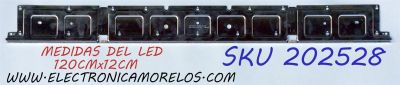 LED PARA TV SAMSUNG / NUMERO DE PARTE BN96-45913A / BN61-15485A / AOT_55_NU7300_NU7100_2X40_3030C_d6t_2d1_20S2P REV.5 / 01809102 / PANEL CY-NN055HGLV6H / MODELOS UN55NU7090 / UA55NU7470 / LH55QBNEB / HG55NJ670 / MAS MODELOS CHECAR EN DESCRIPCION