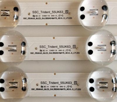 KIT DE LED`S PARA TV (3 PIEZAS) / LG EAV64013701 / SSC_TRIDENT_55UK63_S / SSC_TRIDENT_55UK63 / SSC_55UK63 / SVL550AS48AT5 / 171201 / PANEL`S NC550DGG-ABGX1 / NC550DGG-ABGX3 / MODELOS 55UK6300PUE / 55UK6090PUA / 55UK6300PUE.BUSTLOR / 55UK6090PUA.BUSTLOR - Imagen 4