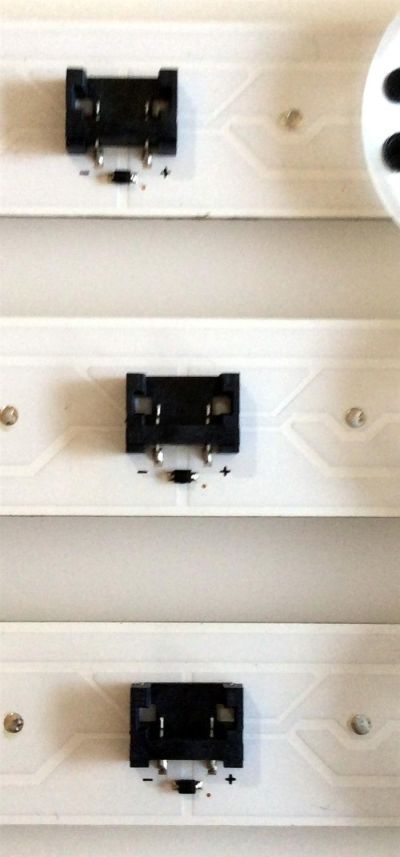 KIT DE LED`S PARA TV (3 PIEZAS) / LG EAV64013701 / SSC_TRIDENT_55UK63_S / SSC_TRIDENT_55UK63 / SSC_55UK63 / SVL550AS48AT5 / 171201 / PANEL`S NC550DGG-ABGX1 / NC550DGG-ABGX3 / MODELOS 55UK6300PUE / 55UK6090PUA / 55UK6300PUE.BUSTLOR / 55UK6090PUA.BUSTLOR - Imagen 2