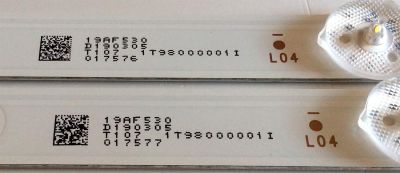 KIT DE LED´S PARA TV (2 PIEZAS) / TOSHIBA JL.D32051330-329AS-M / JL.D32051330-329AS-M A0 / 03E348124HN / 94V-0FZD-03E348124HN / 19AF530 / D190305 / T107 / 017576 / 017577 / 1T98000001I / PANEL U320DH05 / MODELO 32LF221U19 - Imagen 3