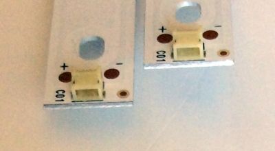 KIT DE LED´S PARA TV (2 PIEZAS) / TOSHIBA JL.D32051330-329AS-M / JL.D32051330-329AS-M A0 / 03E348124HN / 94V-0FZD-03E348124HN / 19AF530 / D190305 / T107 / 017576 / 017577 / 1T98000001I / PANEL U320DH05 / MODELO 32LF221U19 - Imagen 2