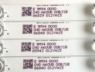 KIT DE LED´S PARA TV (4 PIEZAS) / VIZIO LBM500M0901 / LMB500M0901-HV-7(0) / LBM500M0901-HV-7 / LBM500M0901-HV-5 / E 9M94 0000 / 04D A60UB 00BJ1B / 86839 012YA15 / PANEL V500DJ6-D03 / MODELOS V505-G9 / V505-G9 LINIXXKV / V505-G9 LINIXXKU - Imagen 2