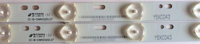 KIT DE LED´S PARA TV (2 PIEZAS) / SCEPTRE IC-B-CNA032D127 / Y5XC043 / Y5XCO43 / E306084 / 1026130604Y5XC043 / 1026130604Y5XC04305233 / 1026130604Y5XC04305234 / PANEL CN32HB612 / MODELO X32 - Imagen 2