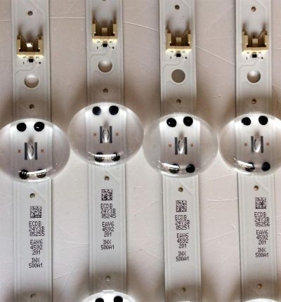 KIT DE LED´S PARA TV LG (4 PIEZAS) / NUMERO DE PARTE EAV64592201 / SSC_Y19_Trident_50UM73_S / SSC_Y19_Trident_50UM73 / SSC_Y19_Trident_50UM73_REV00_180705 / PANEL'S NC500DQG-VXHX3 / NC500DQG-VXHX7 / NC500DQG-VXHX5 / HC500DQN-VCXL1 / MODELOS 50UN7300 - Imagen 3