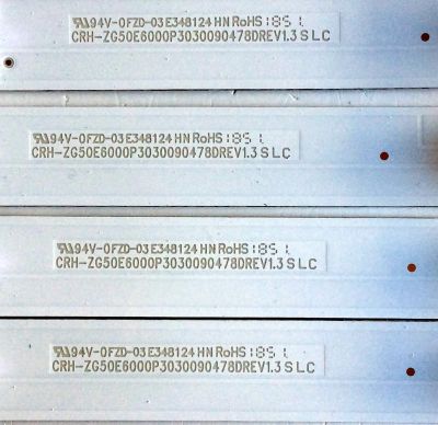 KIT DE LED´S PARA TV (4 PIEZAS) ELEMENT/RCA/LB-C500U18-E5S-P-G71-XRD1/50G5S /Y158-M02-KA-2 / 208487-21 / B190109A1FB / CRH-ZG50E6000P3030090478DREV1.3 / CRH-ZG50E6000P3030090478D / PANEL C500U18-E61-P / MODELO E4SC5018RKU X8Q0H / RTRU5027-US / E2SW5018 - Imagen 3