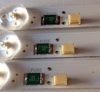 KIT DE LED´S PARA TV (3 PIEZAS) / TCL IC-A-VZAA43DA11 / 09810100K116 / E466169 / BC1C-SCCT-2-3-659-16  / PANEL LVU550 / MODELO 55S423 - Imagen 2