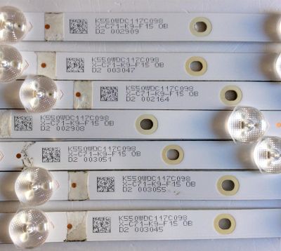 KIT DE LED´S PARA TV W BOX / NUMERO DE PARTE 4708-K55WDC-A2113N01 / K550WDC1 A2 / K550WDC117C098 / X-C71-K9-F15 / K550WDC1 / 471R1P79 / E486558 / CALA-01 / PANEL K550WDC2 / MODELO 0E-55LED4K - Imagen 5