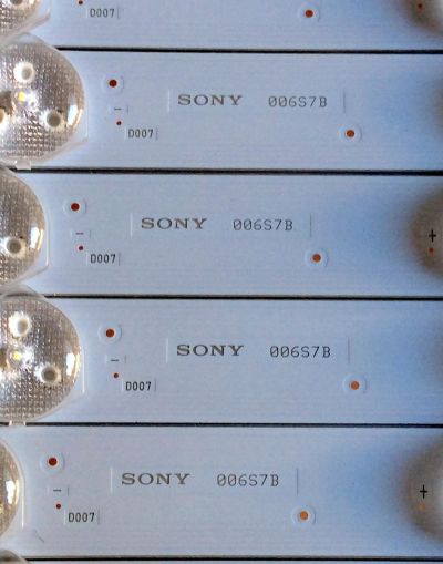 KIT DE LED´S PARA TV (6 PIEZAS) / SONY 1-984-208-12 / 18LS49 / E88441CS-194V-0 / E88441 / 006S7B / 7124 / VB0603AA / VBO6O3AA / PANEL YDS005DND01B / MODELO XBR-49X900F - Imagen 4