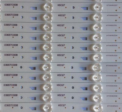 KIT DE LED'S PARA TV RCA (12 PIEZAS) / 0365TC008 / 3P65XC003 / 3P65XC004 / HSCQ7 / PANEL C650U17-E68-5 / MODELO RTRU6527-US - Imagen 3