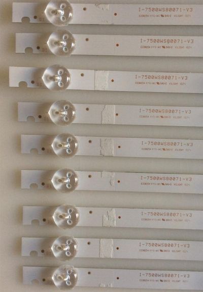 KIT DE LED´S PARA TV VIZIO (16 PIEZAS) / I-7500WS80071-V3 / PANEL LC750EQY  (SK)(A1) / MODELO E75-F2 LWZJWWMU - Imagen 2