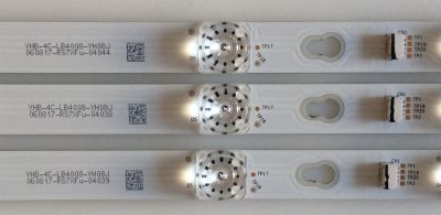 KIT DE LED´S PARA TV TCL (3 PIEZAS) / 006-P1K3541A / TOT_40D2900_3X8_3030C_D6T-2D1_4S1PX2   REV.V5 / 4C-LB4008-YH / PANEL LVF395ND1L / MODELO 40S305LBCA - Imagen 3