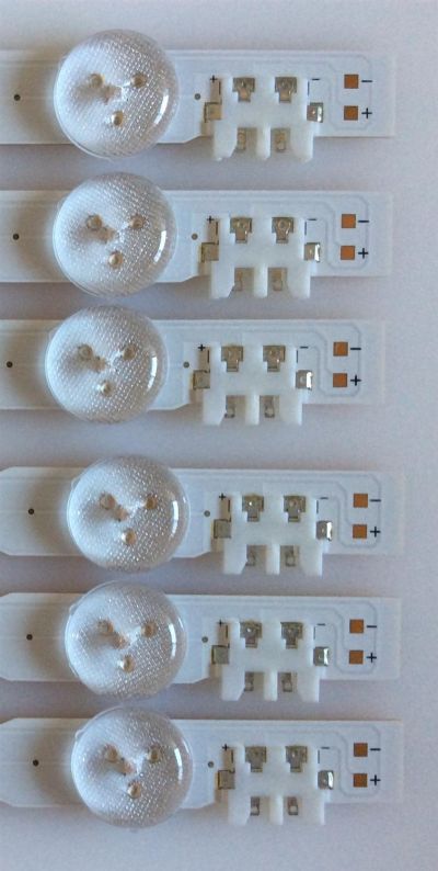 KIT DE LED'S PARA TV SAMSUNG / (12 PIEZAS) / BN96-38891A / BN96-38892A / 38891A / 38892A / PANEL'S CY-GH048BGLVVH / CY-GH048BGLV6H / MODELOS UN48H5500 / LH48RMDNLGG/ZP / UA48H5500 / HG48AC695 / MODELOS EN DESCRIPCIÓN /  - Imagen 4