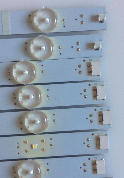 KIT DE LED'S PARA TV VIZIO (9 PIEZAS) / LB75011 / LB75011 V1_06 / PANEL V750DK1-QS3 / 10262000231 / MODELOS E75-E3 LFTIGRAT / E75-E3 LFTIGRLT / NOTA IMPORTANTE:KIT CUENTA ORIGINALMENTE DE 14 PIEZAS ((INCOMPLETO SOLO 9 PIEZAS)) - Imagen 2