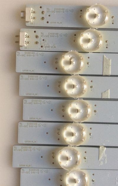 KIT DE LED'S PARA TV VIZIO (9 PIEZAS) / LB75011 / LB75011 V1_06 / PANEL V750DK1-QS3 / 10262000231 / MODELOS E75-E3 LFTIGRAT / E75-E3 LFTIGRLT / NOTA IMPORTANTE:KIT CUENTA ORIGINALMENTE DE 14 PIEZAS ((INCOMPLETO SOLO 9 PIEZAS)) - Imagen 5