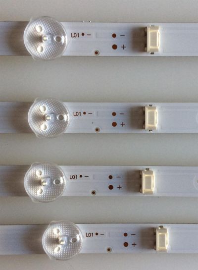 KIT DE LED´S PARA TV SKYWORTH (4 PIEZAS) / JL.D49081330-001FS-M / YAL13-00830300-18 / T308  /  N180202 / C5    170-175 / PANEL SDL49WY(LDO-612) / MODELO 49" - Imagen 3