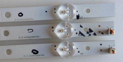 KIT DE LED'S PARA TV VIZIO (3 PIEZAS) / IC-C-VZAA39D678 / 0981-0100-3113 / 0981-0100-3114 / 0981-0100-3115 / IC-C-VZAA39D678A /  IC-C-VZAA39D678B / IC-C-VZAA39D678C / PANEL T390XVN01.0 / MODELOS D39H-D0 LAUAUICS / D39H-D0 LAUAUIDS / D39H-D0 LAUAUIES - Imagen 2