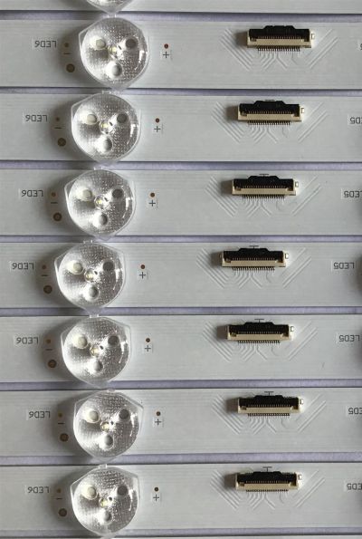 KIT DE LED´S PARA TV SONY (9 PIEZAS) / MBL-55030D915SN2 / ABH53T4 / E313218 1-984-209-11 / PANEL YD9F055DN01 / MODELO XBR-55X950G / 1.08M - Imagen 3