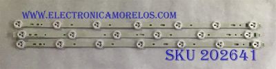 KIT DE LED´S PARA TV TOSHIBA (3 PIEZAS) / SVS320AA6 / SVS320AA6_6LED_REV.4_120502 / SVS320AA6_7LED_REV.5_120525 / PANEL LTA320AP33 / MODELO 32L2200U