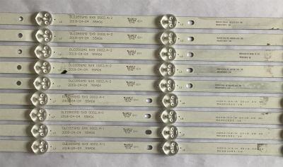 KIT DE LED´S PARA TV RCA (9 PIEZAS) / 55A06 / DLED55SMD 5X9 0002.A-2 / M204/K4/H / 50201001  16 / PANEL'S LK550RA1A08 / LC546PU2L MODELO RNSMU5536-B ((KIT ORIGINALMENTE CUENTA 10 PIEZAS INCOMPLETO SOLO 9 PIEZAS)) - Imagen 2