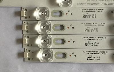 KIT DE LED´S PARA TV TCL (8 PIEZAS) / SJ.SB.D4900501-3030BR-M/SJ.SB.D4900401-3030BL-M / 1.14.SWMD490002 / 1.14.SWMD490001 / SJ-4C-LB4905-PF01J / SJ-4C-LB4904-PF01J / PANEL LVU490ND1L / LVU485ND1L / MODELO 49S405TABA / 49S405LDAA / 49S403 - Imagen 4