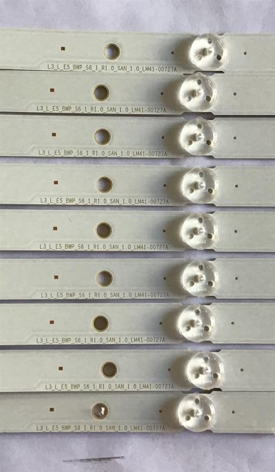KIT DE LED'S PARA TV SONY ((INCOMPLETO SOLO 9 PIEZAS)) / NUMERO DE PARTE LM41-00727A / L3_L_E5_BWP_S6_1 R1.0_SAN_1.0 / PANEL YM9F055CN001 / MODELO XBR55X800G / XBR-55X800G - Imagen 2
