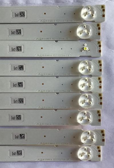 KIT DE LED'S PARA TV SONY ((INCOMPLETO SOLO 9 PIEZAS)) / NUMERO DE PARTE LM41-00727A / L3_L_E5_BWP_S6_1 R1.0_SAN_1.0 / PANEL YM9F055CN001 / MODELO XBR55X800G / XBR-55X800G - Imagen 4