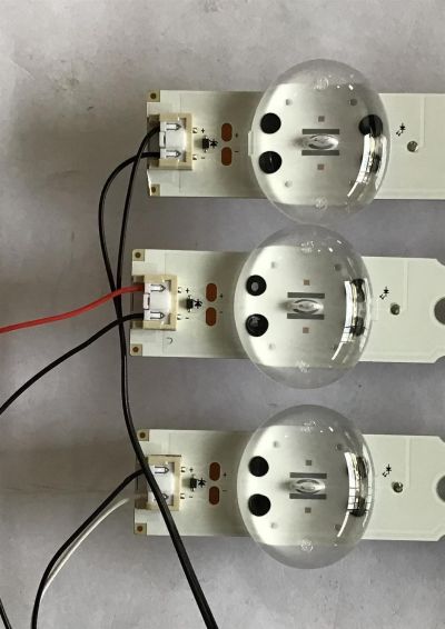 KIT DE LED´S PARA TV LG (3 PIEZAS) / EAV63992802 / HC500DQN-VCUR/L / 50K65/63.REV00.171012 / LG INNOTEK TRIDENT 50INCH 50UK63 LED ARRAY REV0.0_180628 / 3PCM00795A / PANEL NC500DQE / MODELO 50UK6090PUA - Imagen 4