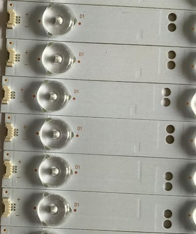 KIT DE LED'S PARA TV POLAROID / PROSCAN / (10 PIEZAS) / DLED500M1-L07-A02 / 210-108-1015H / 210-108-1014H / PANEL V500HJ1-PE8 REV.C3 / MODELOS 50GSR3000FA / PLDED5068A-S  - Imagen 3