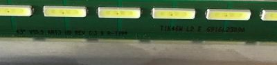 LED PARA TV LG (1 PIEZA) / 6916L-2308A / 6916L-2309A / 43" V15.5 ART3 V0 REV 0.3 6 L-TYPE / 43" V15.5 ART3 V0 REV 0.3 6 R-TYPE / 6922L-0146A / PANEL LC430EGE-FHM1 / MODELO 43UF6430-UB BUSYLJR / 94 CM X 10 CM / - Imagen 3