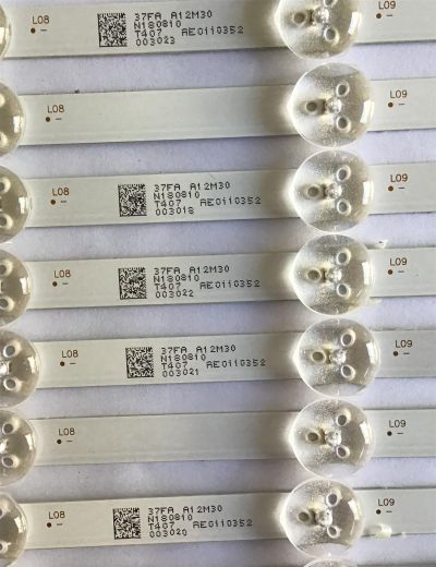 KIT DE LED'S PARA TV RCA (14 PIEZAS) / AE0110352 / JL.D650A1235-031DS-M / N180718 / PANEL HV650QUB-N9D / MODELO RNSMU6536 - Imagen 3