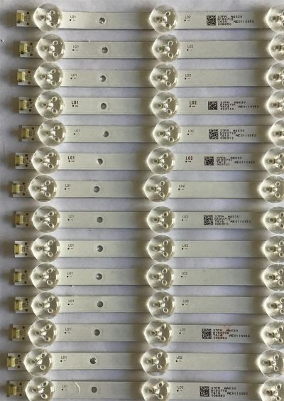 KIT DE LED'S PARA TV RCA (14 PIEZAS) / AE0110352 / JL.D650A1235-031DS-M / N180718 / PANEL HV650QUB-N9D / MODELO RNSMU6536 - Imagen 4