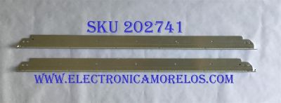 KIT DE LED'S PARA TV INSIGNIA (2 PIEZAS) / 46T09-02 / PANEL T460HW08 V.5 XXXG / MODELO NS-46E790A12 / 61 CM / 