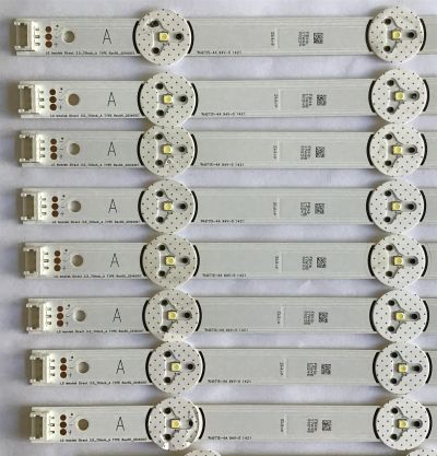 KIT DE LED'S PARA TV SHARP / LG INNOTEK DIRECT 3.0_70INCH_A / LG INNOTEK DIRECT 3.0_70INCH_B / LG INNOTEK DIRECT 3.0_70INCH_C / PANEL LK800D3GW10Z / MODELO LC-80LE632U / NOTA IMPORTANTE : KIT CUENTA ORIGINALMENTE 24 PIEZAS ((INCOMPLETO 23 PIEZAS))         - Imagen 2