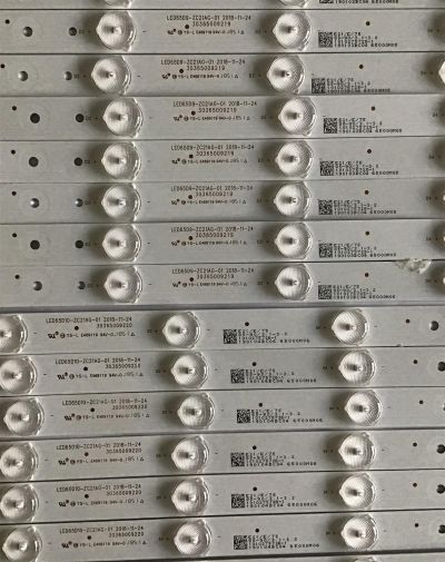 KIT DE LED'S PARA TV (16 PIEZAS) / 30365009220 / LED65D10-ZC21AG-01 / 65000M06 / PANEL LSC650FN04 / MODELO 65" - Imagen 2