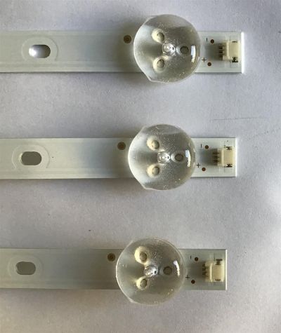 KIT DE LED'S PARA TV ELEMENT / WESTINGHOUSE / (3 PIEZAS) / JL.D32071235-111DS-M / 21005792 / PANEL MD3243YTBH / MODELOS WD32HB1120-C / ELST3216H D7B0M - Imagen 2