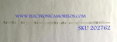 "LED PARA TV TCL / GIC43LB32_3030F2.1D / GIC43LB32_3030F2.1D_V0.9_20180704 / 4C-LB4311 / PANEL LVU430NDEL / MODELO 43S423LDAA / NOTA IMPORTANTE : KIT CUENTA ORIGINALMENTE 2 PIEZAS ((INCOMPLETO 1 PIEZA))	"