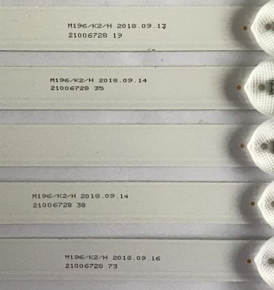 KIT DE LED'S PARA TV SEIKI (12 PIEZAS) / DLED60KJAH / 21006728 / MODELO SC-60UK850N - Imagen 3