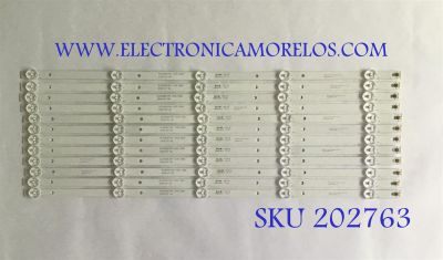 KIT DE LED'S PARA TV SEIKI (12 PIEZAS) / DLED60KJAH / 21006728 / MODELO SC-60UK850N