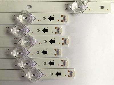 KIT DE LED'S PARA TV VIZIO (12 PIEZAS) NUMERO DE PARTE JL.D650B1330-202B / JL.D650B1330-202BR-M_V04 / JL.D650B1330-202BL-M_V03 / PANEL'S V650DJ4-D03 / V650DJ4-C03 / MODELOS V655-G9 / V655-H19 LINIZCRW / LINIZCNW  / V655-H9 - Imagen 4