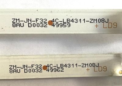 KIT DE LED'S PARA TV TCL (2 PIEZAS) NUMERO DE PARTE GIC43LB32_3030F2.1D / GIC43LB32_3030F2.1D_V0.9_20180704 / 4C-LB4311-ZM / GIC43LB32_3030F2.1D_V1.0_20190325 / PANEL'S LVU430NDEL / V430DJ1-Q01 / MODELOS 43S423LDAA / 43S421 / 43S425 / 43A423 - Imagen 3