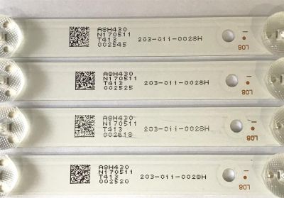 KIT DE LED'S PARA TV POLAROID (4 PIEZAS) / 203-011-0028H / JL.D395A1235-170BS-M / PANEL V400HJ6-PE1 REV.C3 / MODELO 40GSR3000FC - Imagen 2