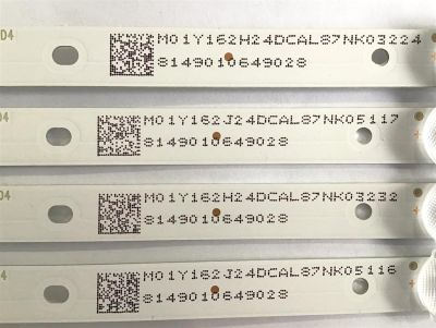 KIT DE LED'S PARA TV VIOS (4 PIEZAS) / CRH-K49T700N / CRH-K49T700NS3030T040984A / 8149010649028 / 203960 / PANEL CN49CN7280  / MODELO TV4919K / 95 CM /  - Imagen 3