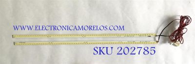 KIT DE LED'S PARA TV (2 PIEZAS) / E01-315-Y001R / D22-315-LY001L / PANEL BO1-315-LY030 / MODELO 32"